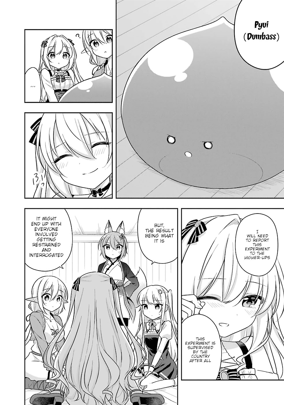Slime Reincarnation. The Great Sage is Hugged by His Adopted Elf Daughter chapter 21 page 7