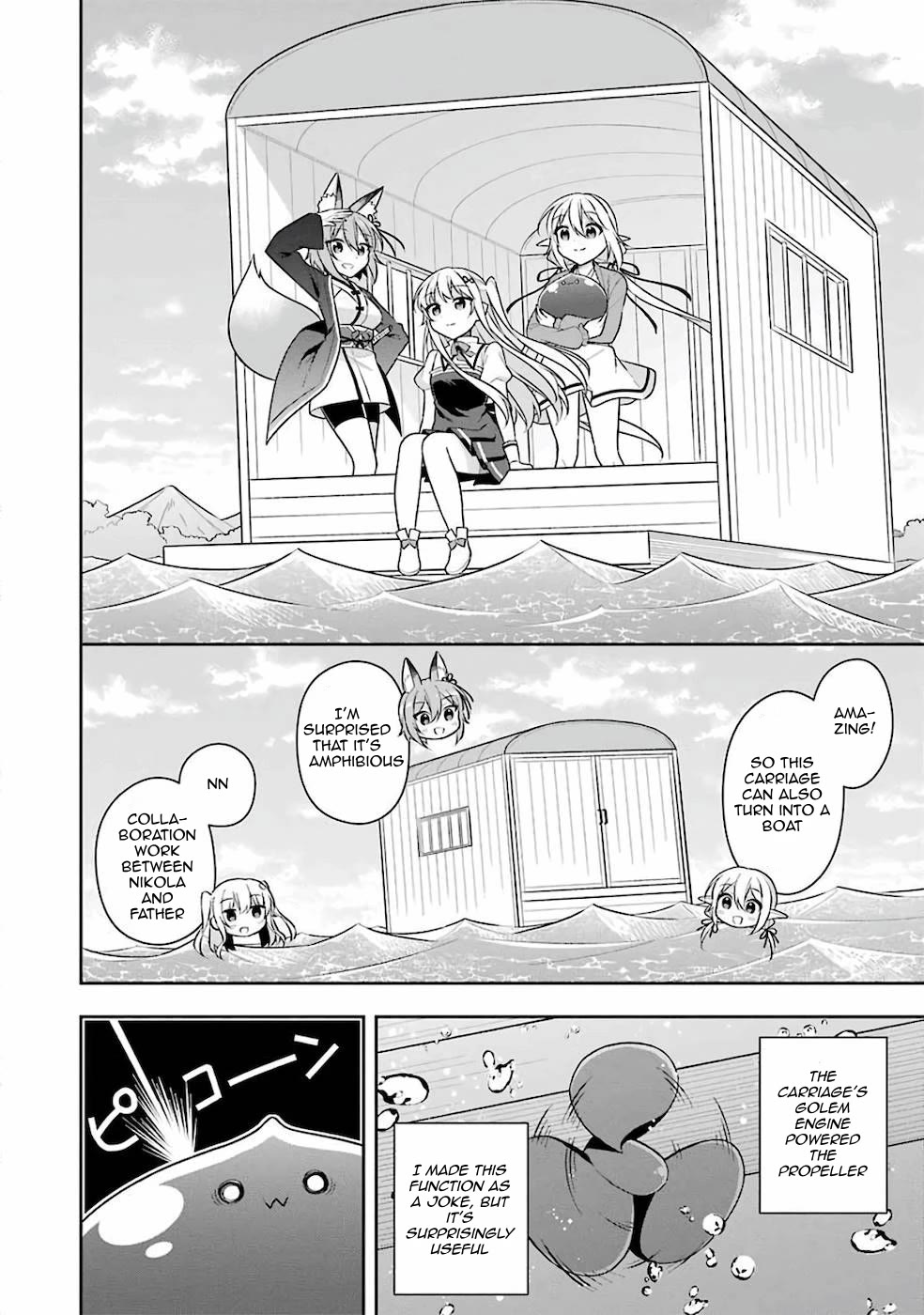 Slime Reincarnation. The Great Sage is Hugged by His Adopted Elf Daughter chapter 22.1 page 14