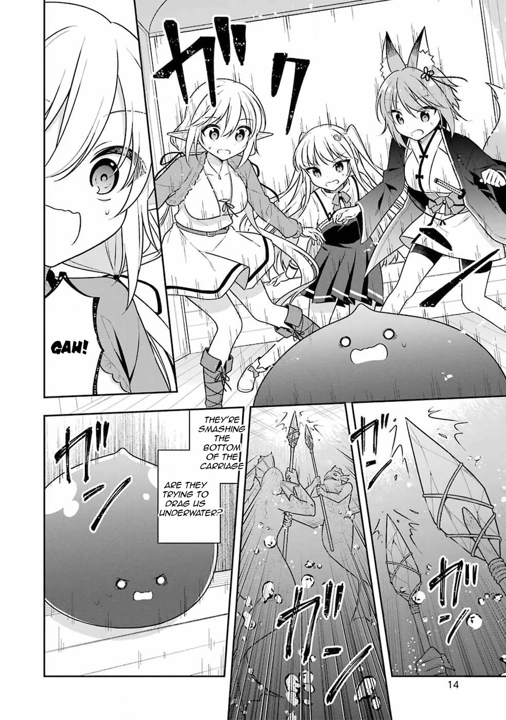 Slime Reincarnation. The Great Sage is Hugged by His Adopted Elf Daughter chapter 22.1 page 16