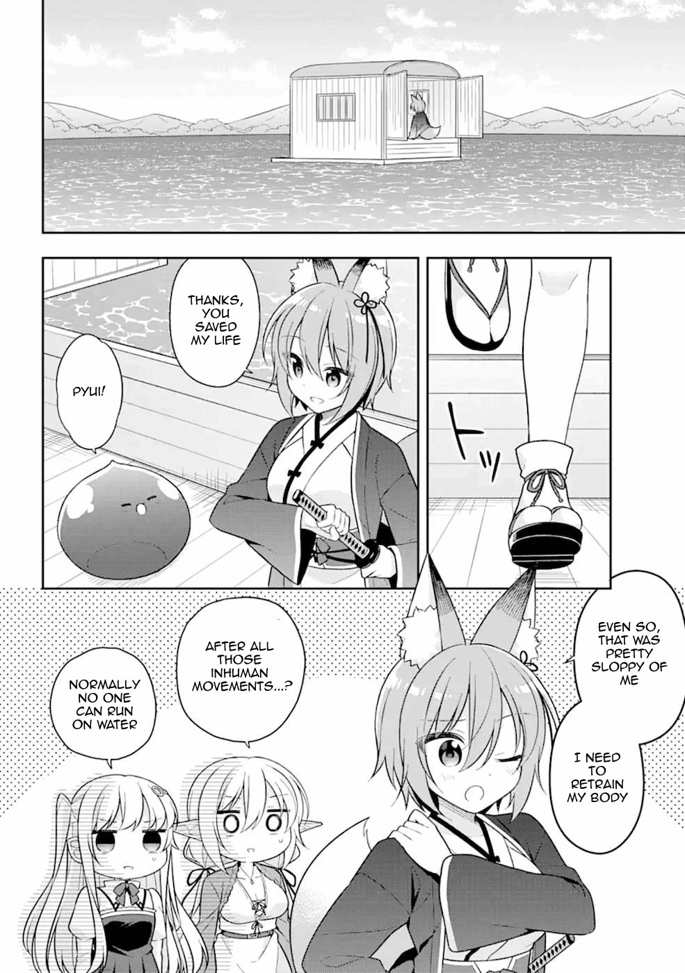 Slime Reincarnation. The Great Sage is Hugged by His Adopted Elf Daughter chapter 22.2 page 3