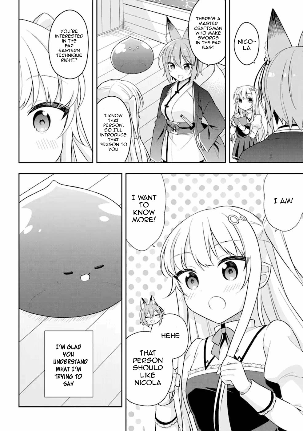 Slime Reincarnation. The Great Sage is Hugged by His Adopted Elf Daughter chapter 22.2 page 7