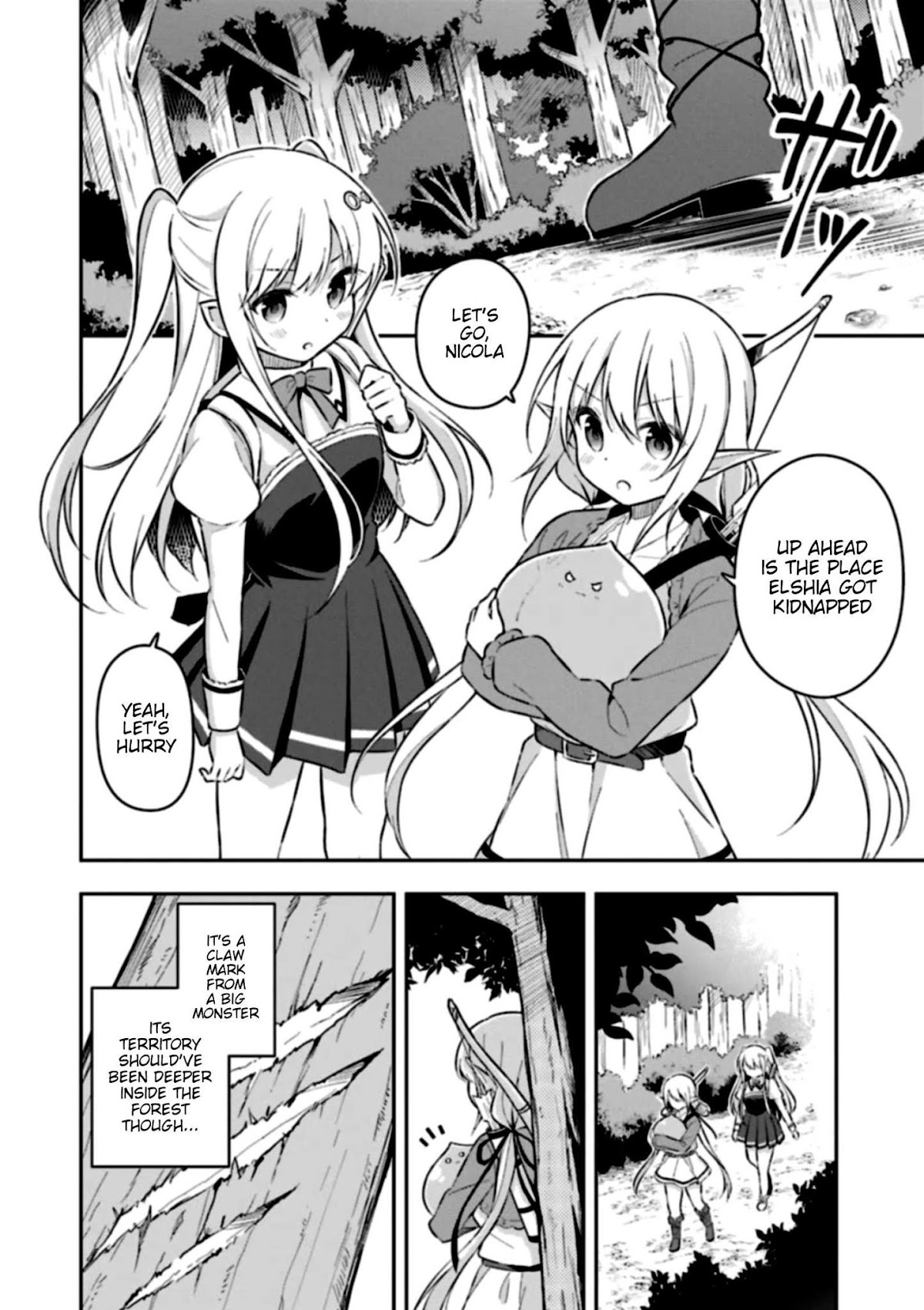 Slime Reincarnation. The Great Sage is Hugged by His Adopted Elf Daughter chapter 3 page 10