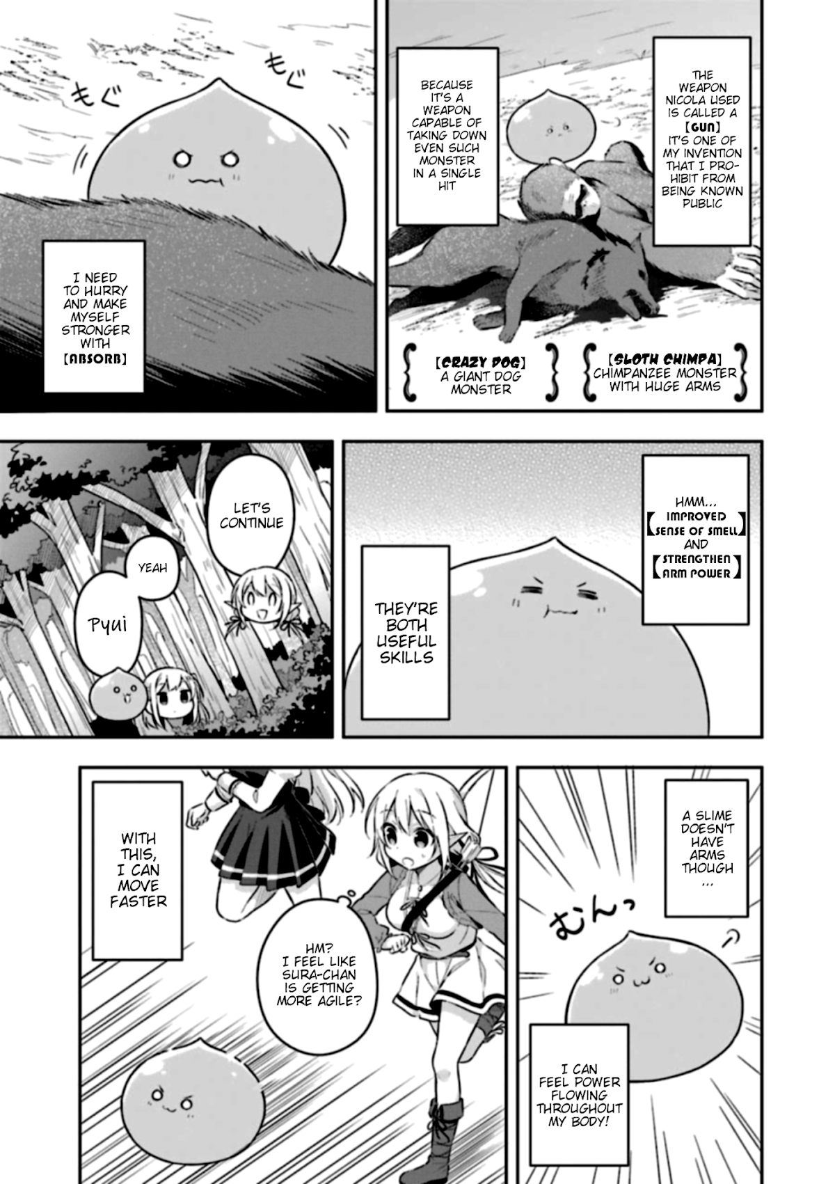 Slime Reincarnation. The Great Sage is Hugged by His Adopted Elf Daughter chapter 3 page 17