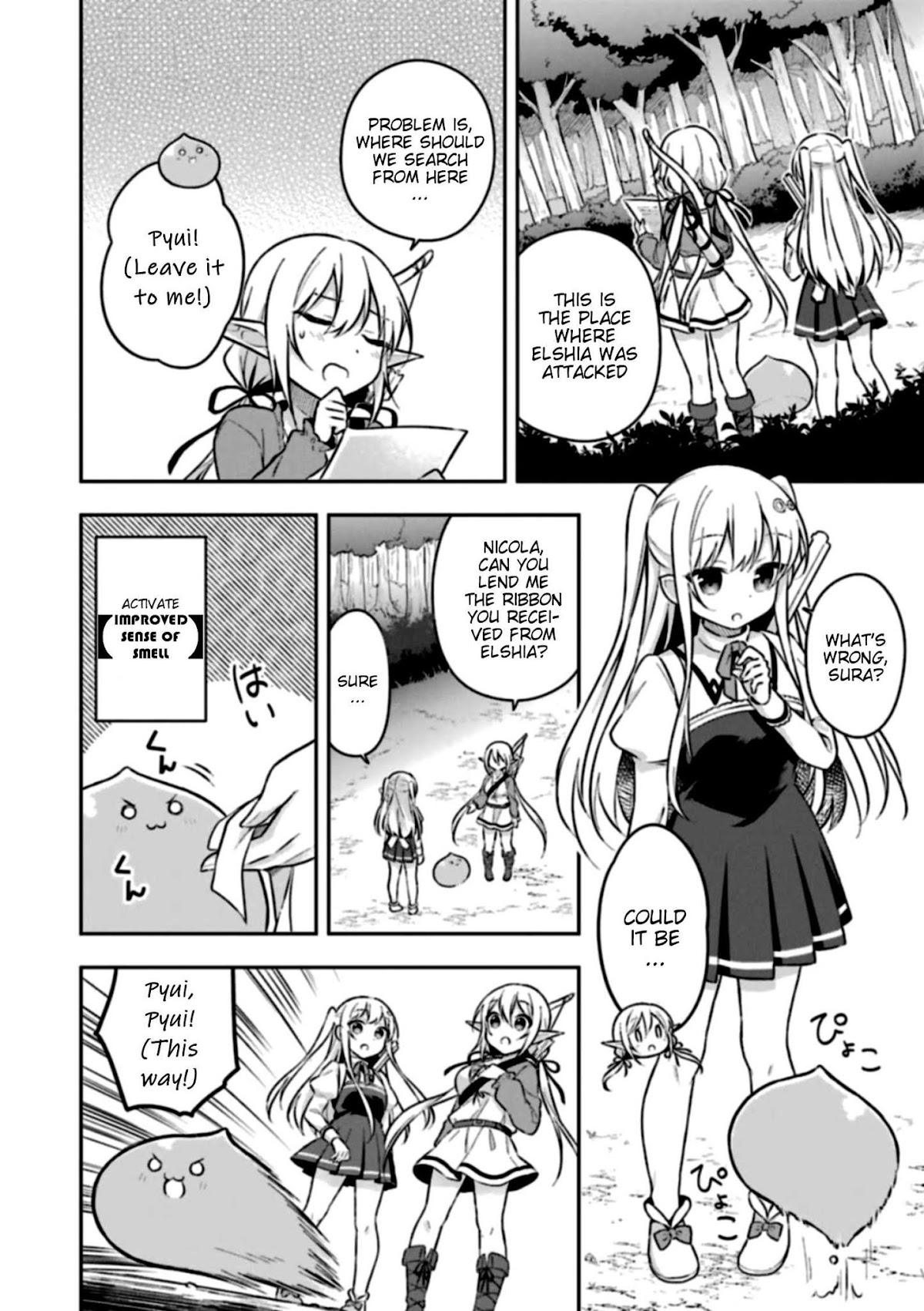 Slime Reincarnation. The Great Sage is Hugged by His Adopted Elf Daughter chapter 3 page 18