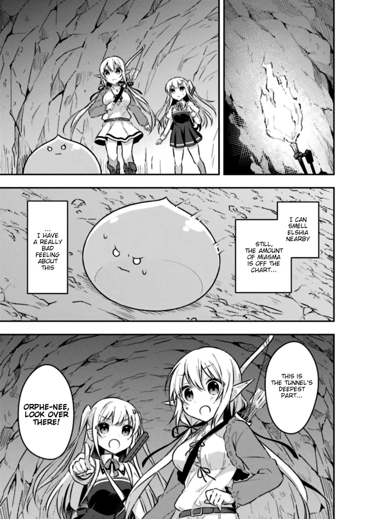 Slime Reincarnation. The Great Sage is Hugged by His Adopted Elf Daughter chapter 3 page 21