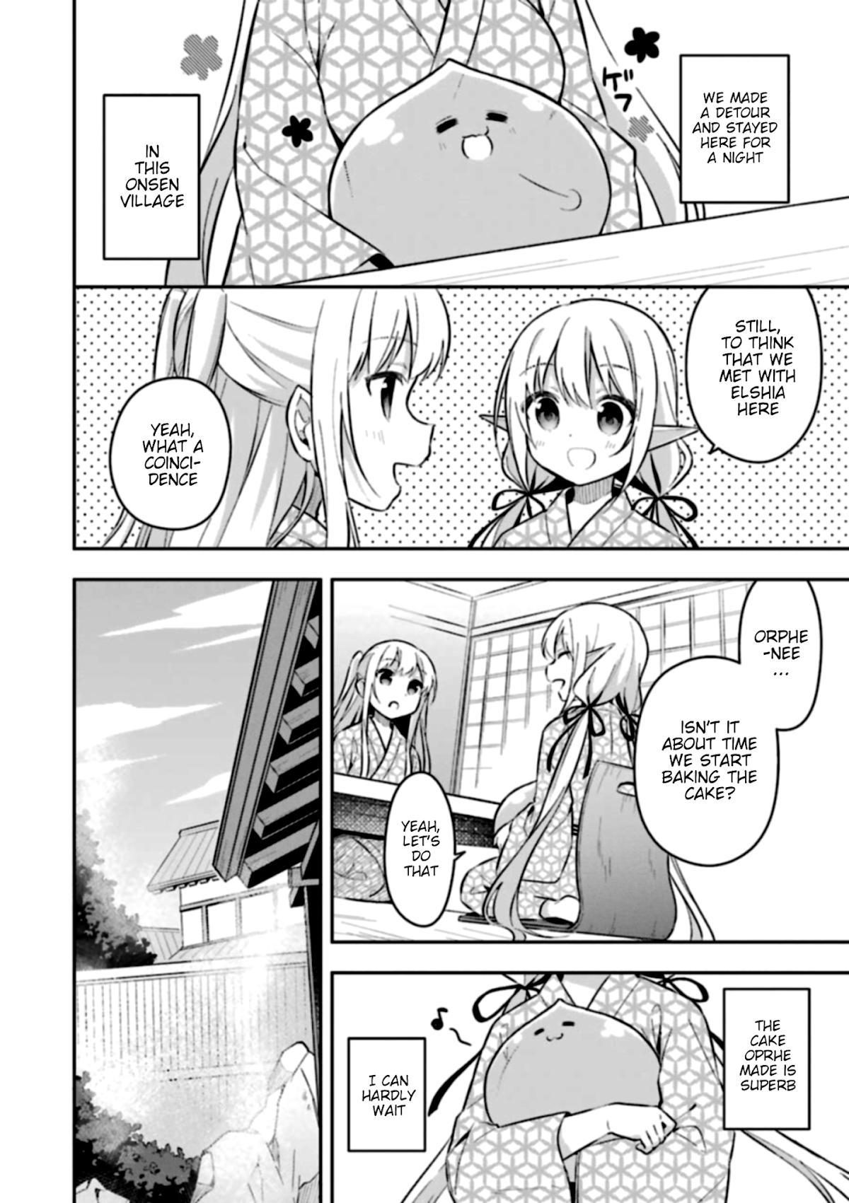 Slime Reincarnation. The Great Sage is Hugged by His Adopted Elf Daughter chapter 3 page 4