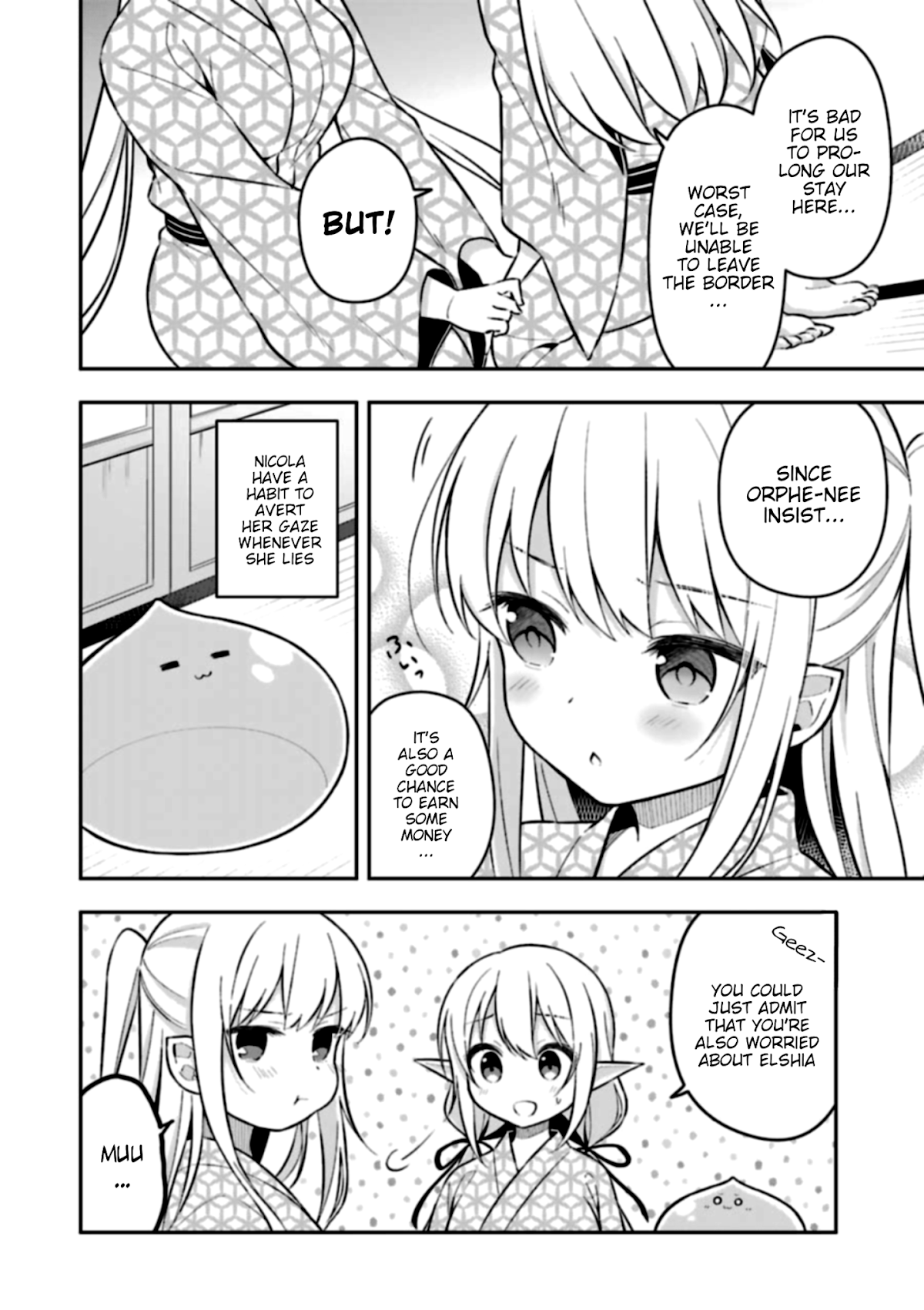 Slime Reincarnation. The Great Sage is Hugged by His Adopted Elf Daughter chapter 3 page 8