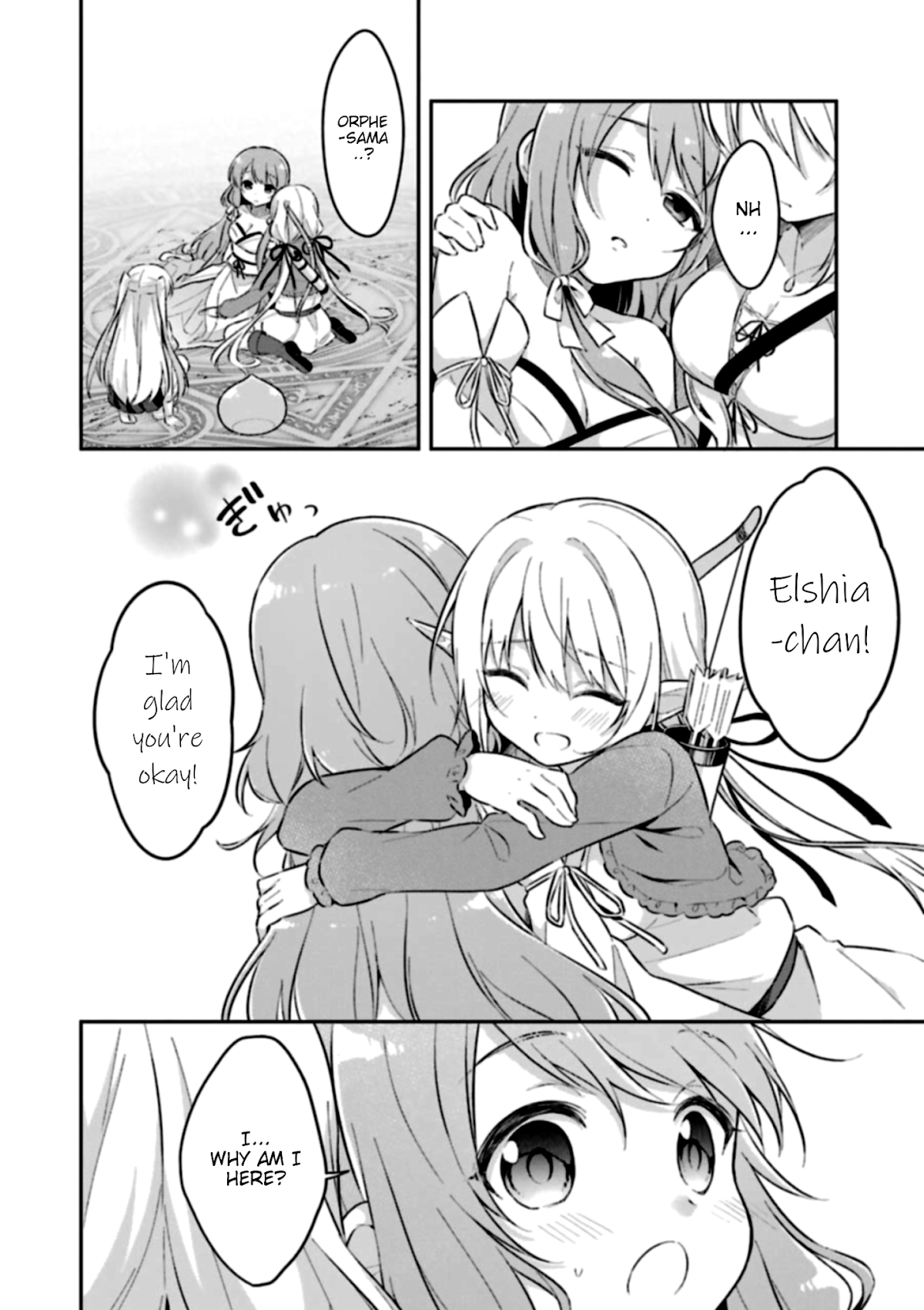 Slime Reincarnation. The Great Sage is Hugged by His Adopted Elf Daughter chapter 4 page 25