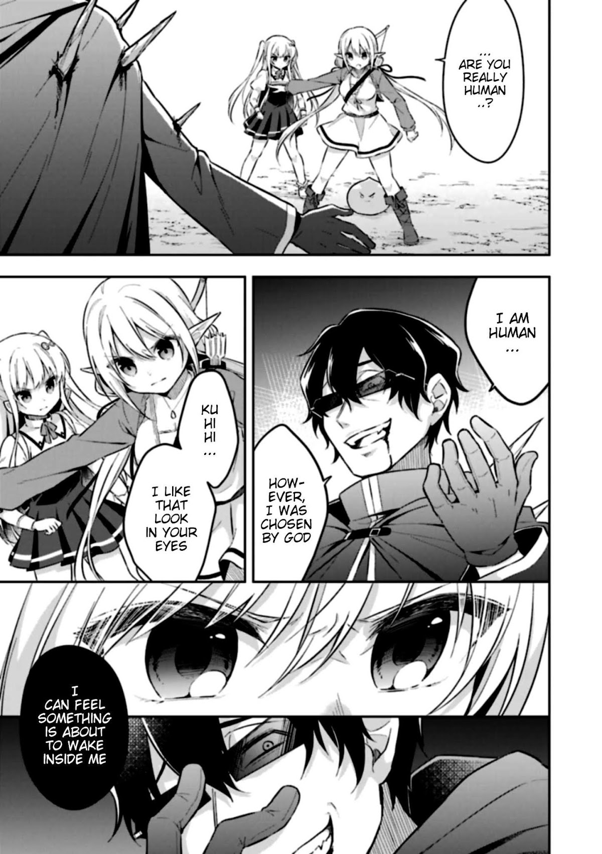 Slime Reincarnation. The Great Sage is Hugged by His Adopted Elf Daughter chapter 4 page 8