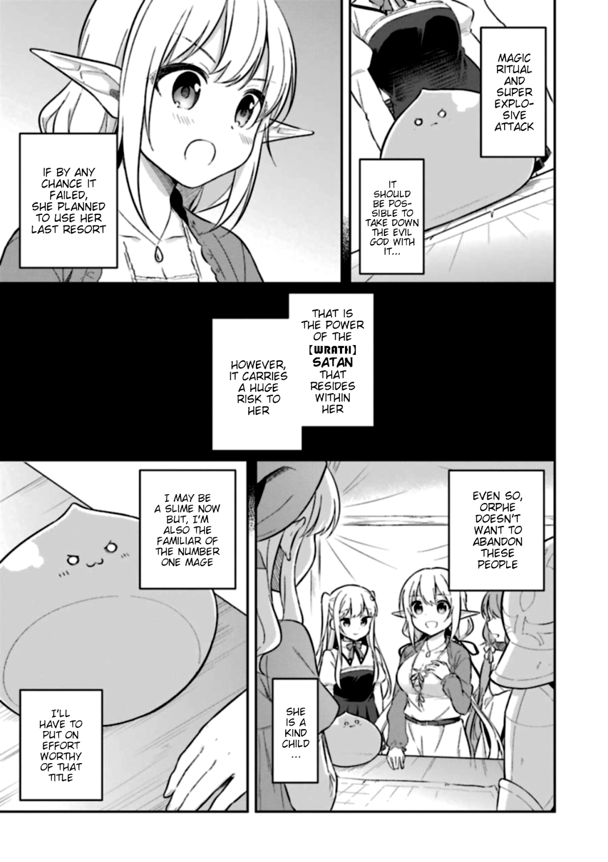 Slime Reincarnation. The Great Sage is Hugged by His Adopted Elf Daughter chapter 5 page 13