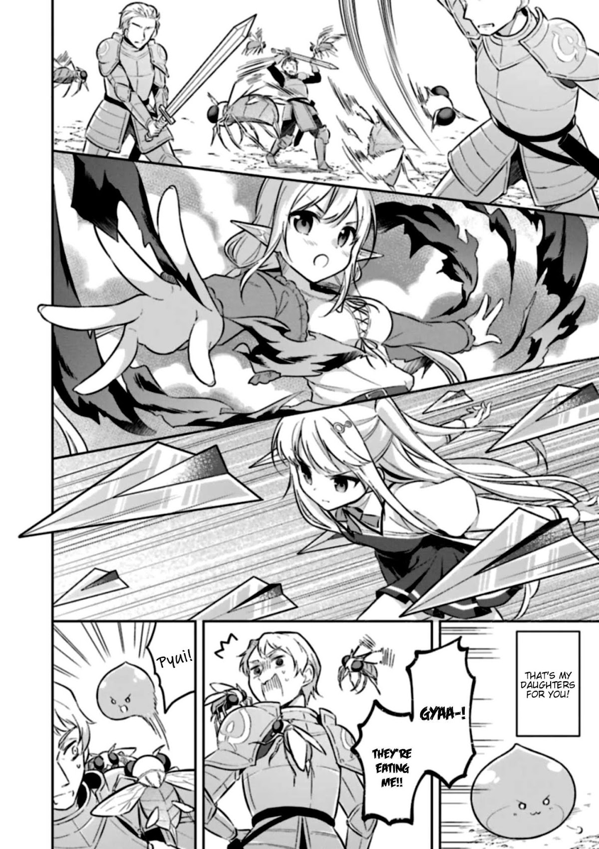 Slime Reincarnation. The Great Sage is Hugged by His Adopted Elf Daughter chapter 5 page 20