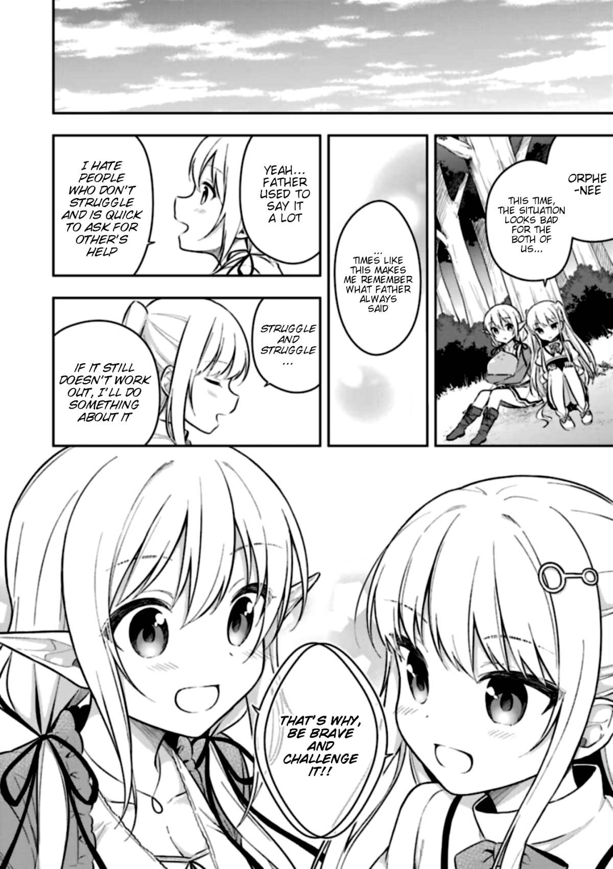 Slime Reincarnation. The Great Sage is Hugged by His Adopted Elf Daughter chapter 5 page 26