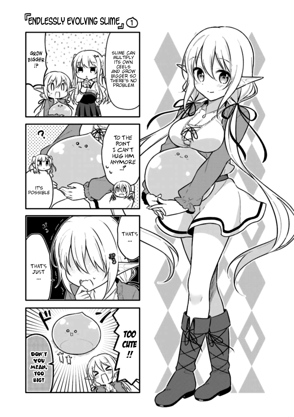 Slime Reincarnation. The Great Sage is Hugged by His Adopted Elf Daughter chapter 5 page 30