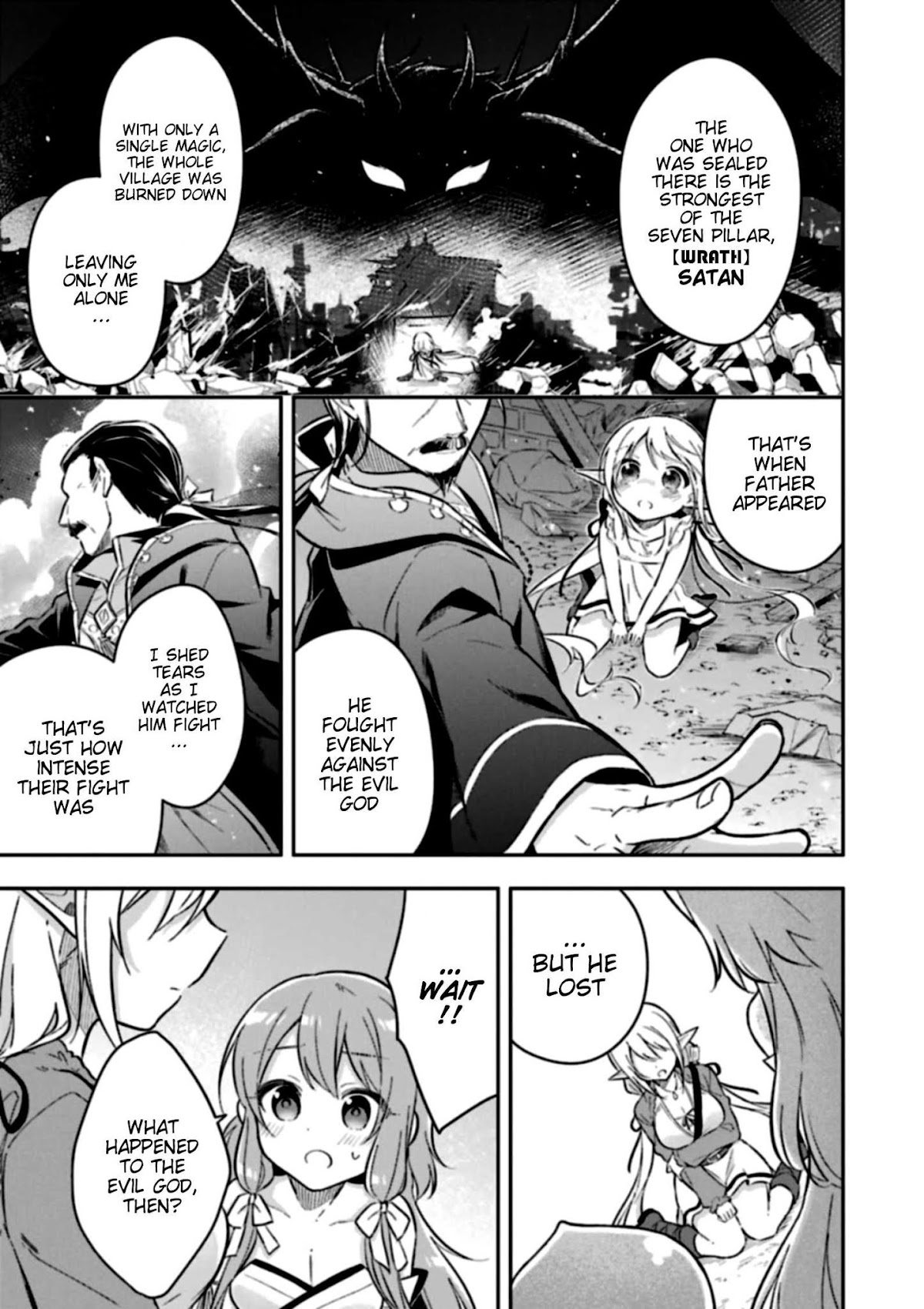 Slime Reincarnation. The Great Sage is Hugged by His Adopted Elf Daughter chapter 5 page 5