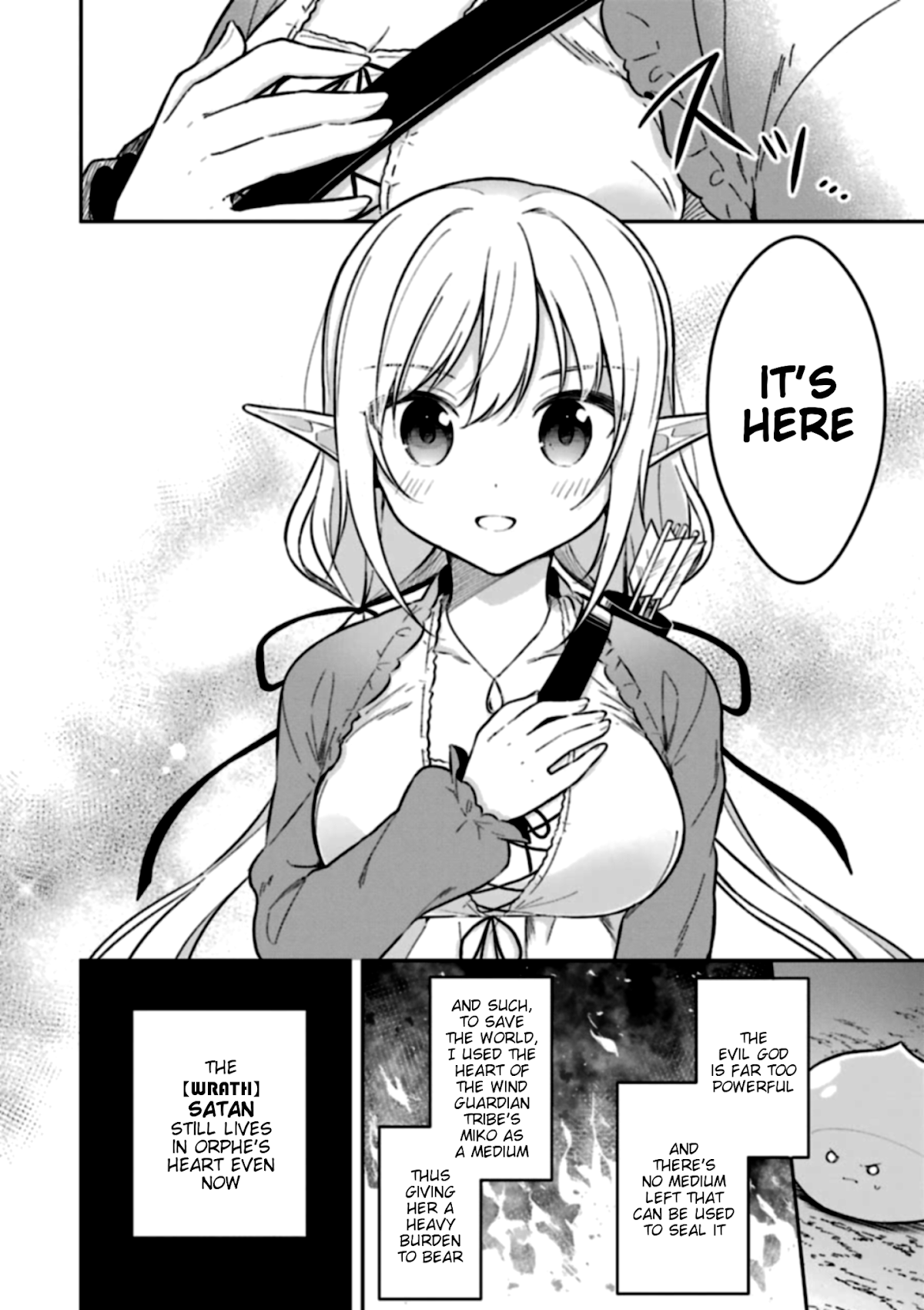 Slime Reincarnation. The Great Sage is Hugged by His Adopted Elf Daughter chapter 5 page 6