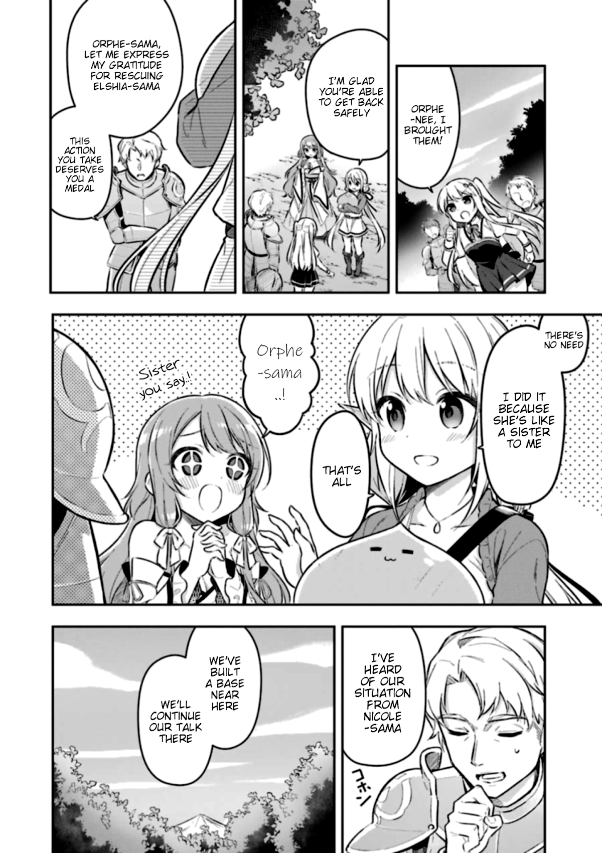 Slime Reincarnation. The Great Sage is Hugged by His Adopted Elf Daughter chapter 5 page 8