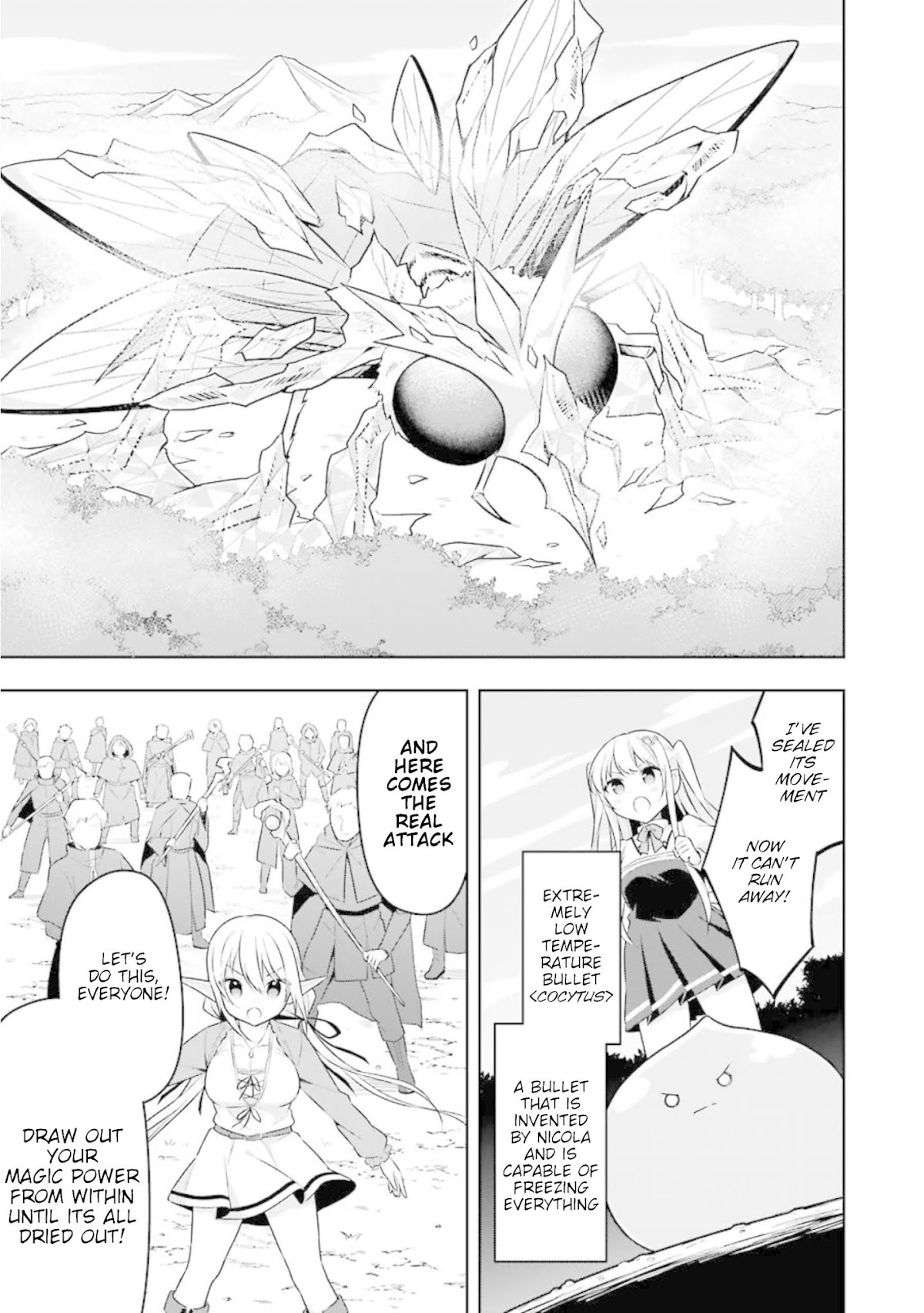 Slime Reincarnation. The Great Sage is Hugged by His Adopted Elf Daughter chapter 6 page 12