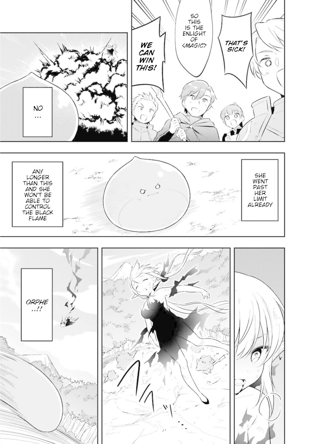 Slime Reincarnation. The Great Sage is Hugged by His Adopted Elf Daughter chapter 6 page 26