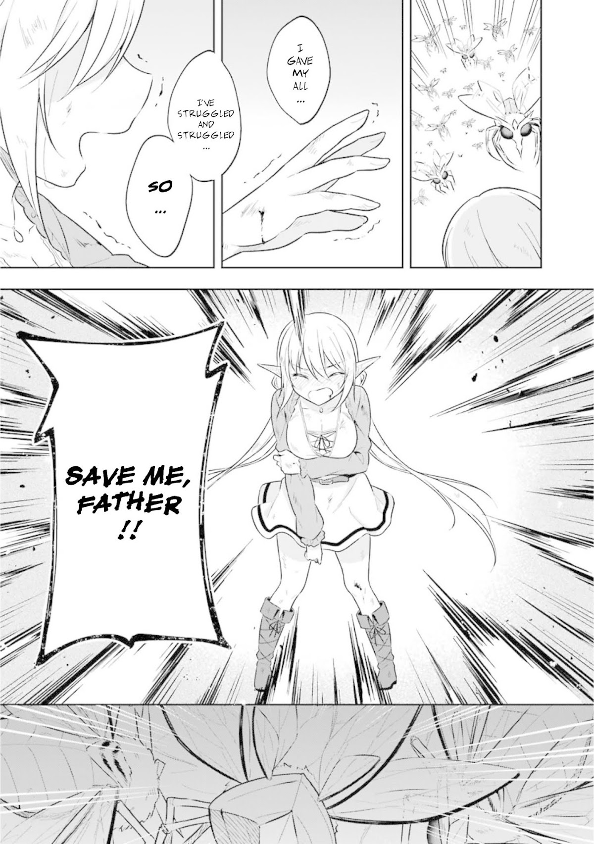 Slime Reincarnation. The Great Sage is Hugged by His Adopted Elf Daughter chapter 6 page 30