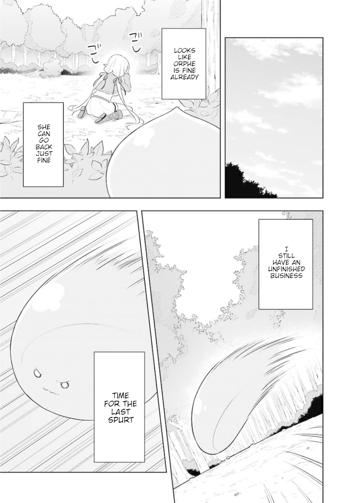 Slime Reincarnation. The Great Sage is Hugged by His Adopted Elf Daughter chapter 7 page 17