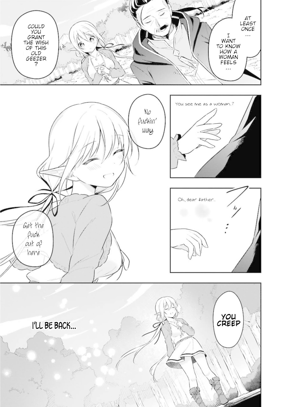 Slime Reincarnation. The Great Sage is Hugged by His Adopted Elf Daughter chapter 7 page 28