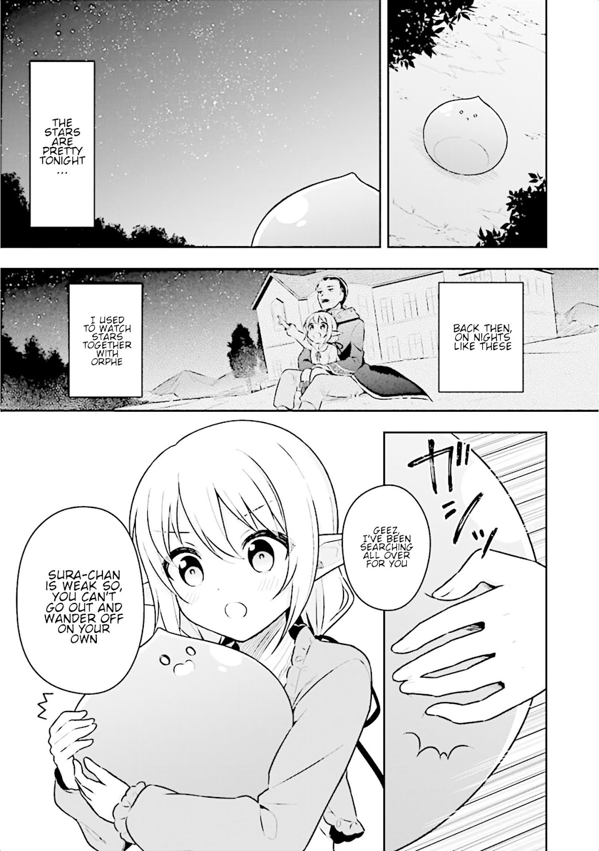 Slime Reincarnation. The Great Sage is Hugged by His Adopted Elf Daughter chapter 8 page 20