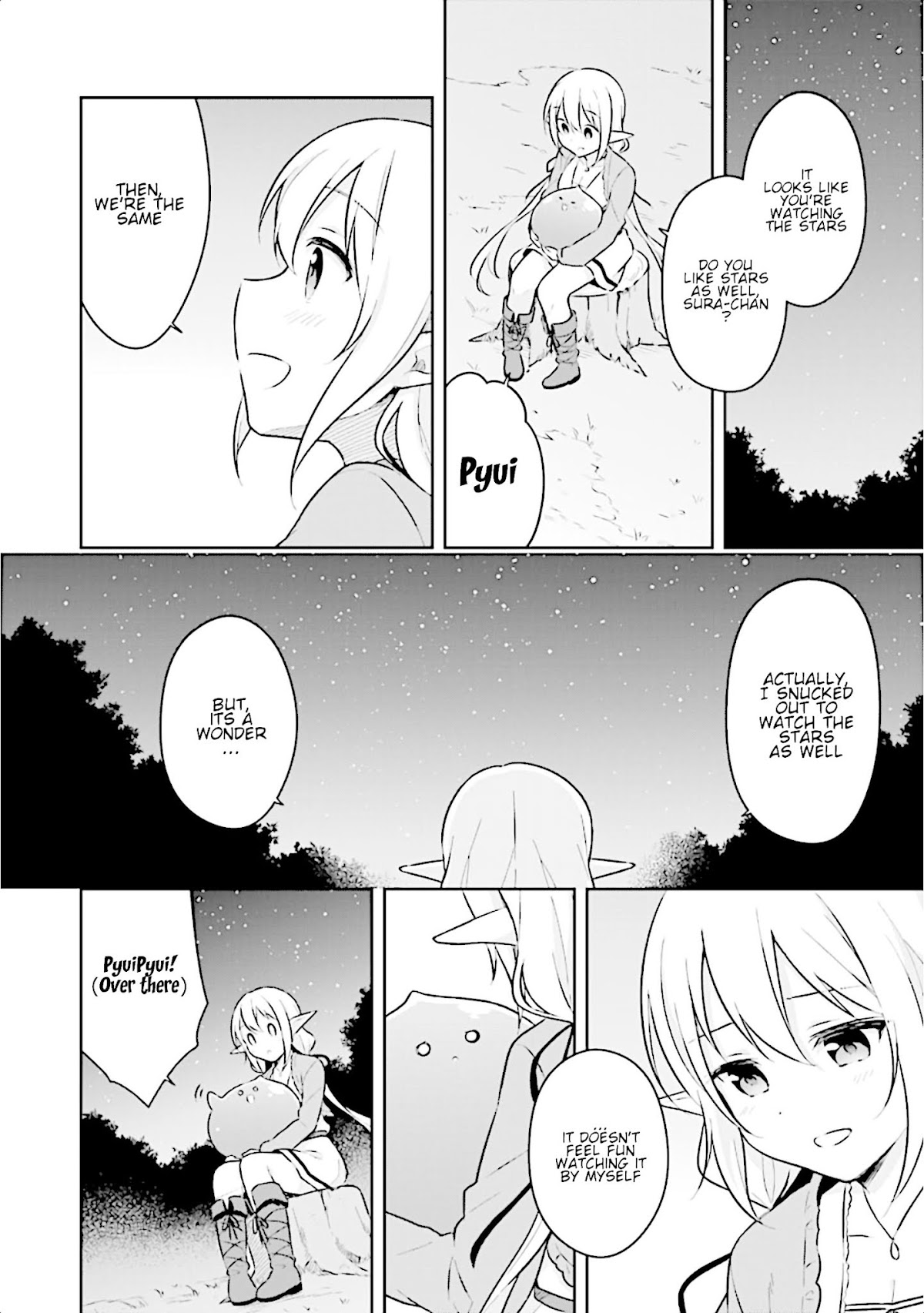 Slime Reincarnation. The Great Sage is Hugged by His Adopted Elf Daughter chapter 8 page 21