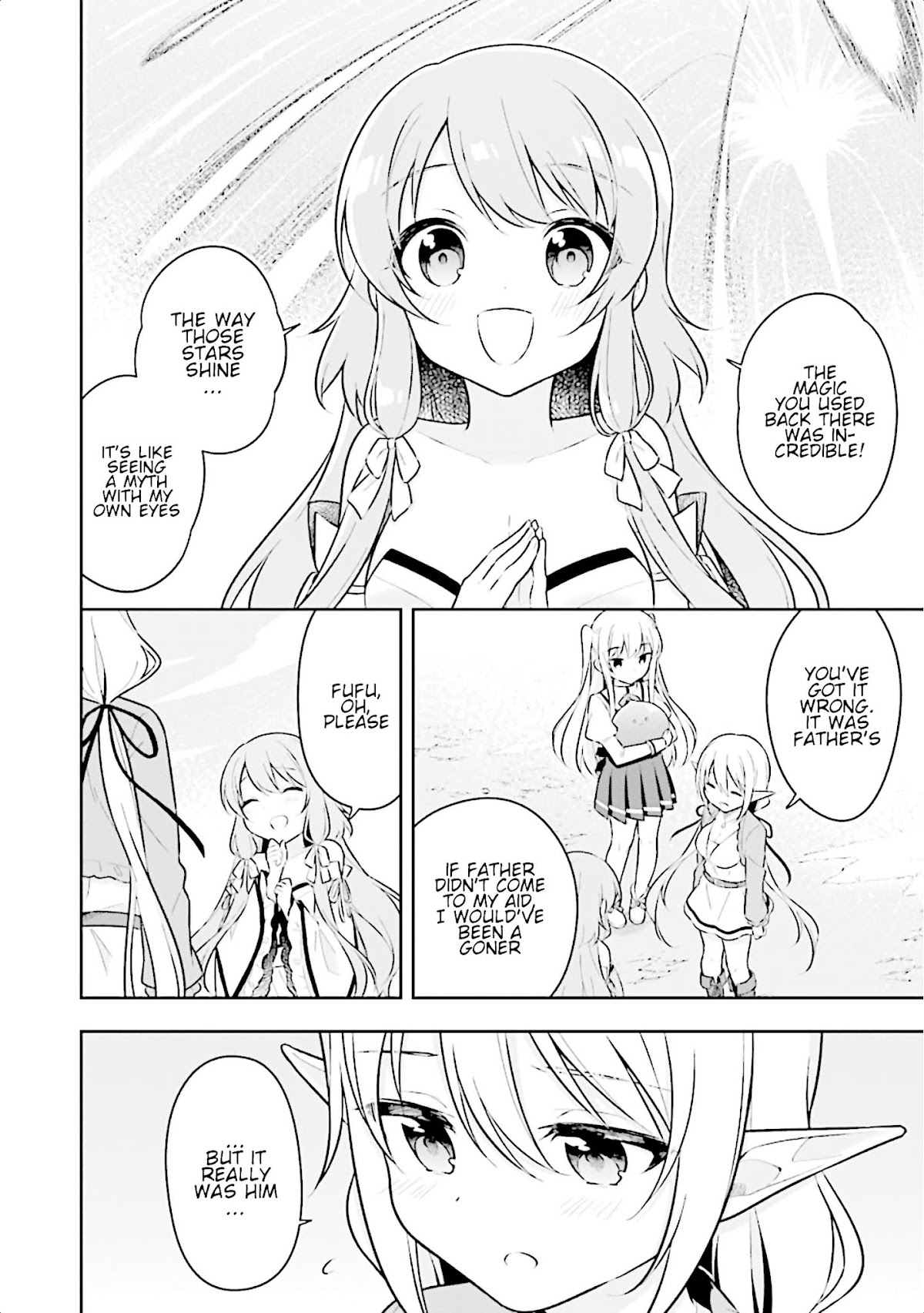 Slime Reincarnation. The Great Sage is Hugged by His Adopted Elf Daughter chapter 8 page 5