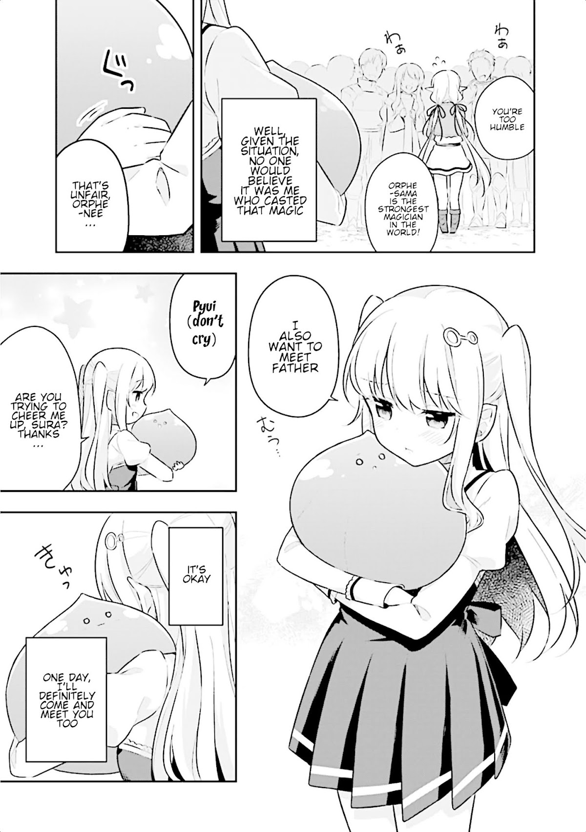 Slime Reincarnation. The Great Sage is Hugged by His Adopted Elf Daughter chapter 8 page 6