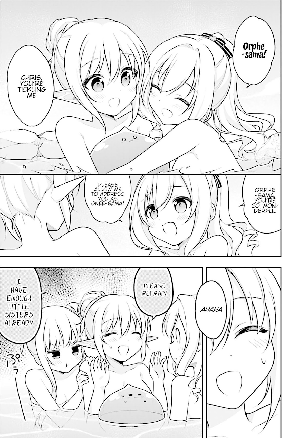 Slime Reincarnation. The Great Sage is Hugged by His Adopted Elf Daughter chapter 9 page 25