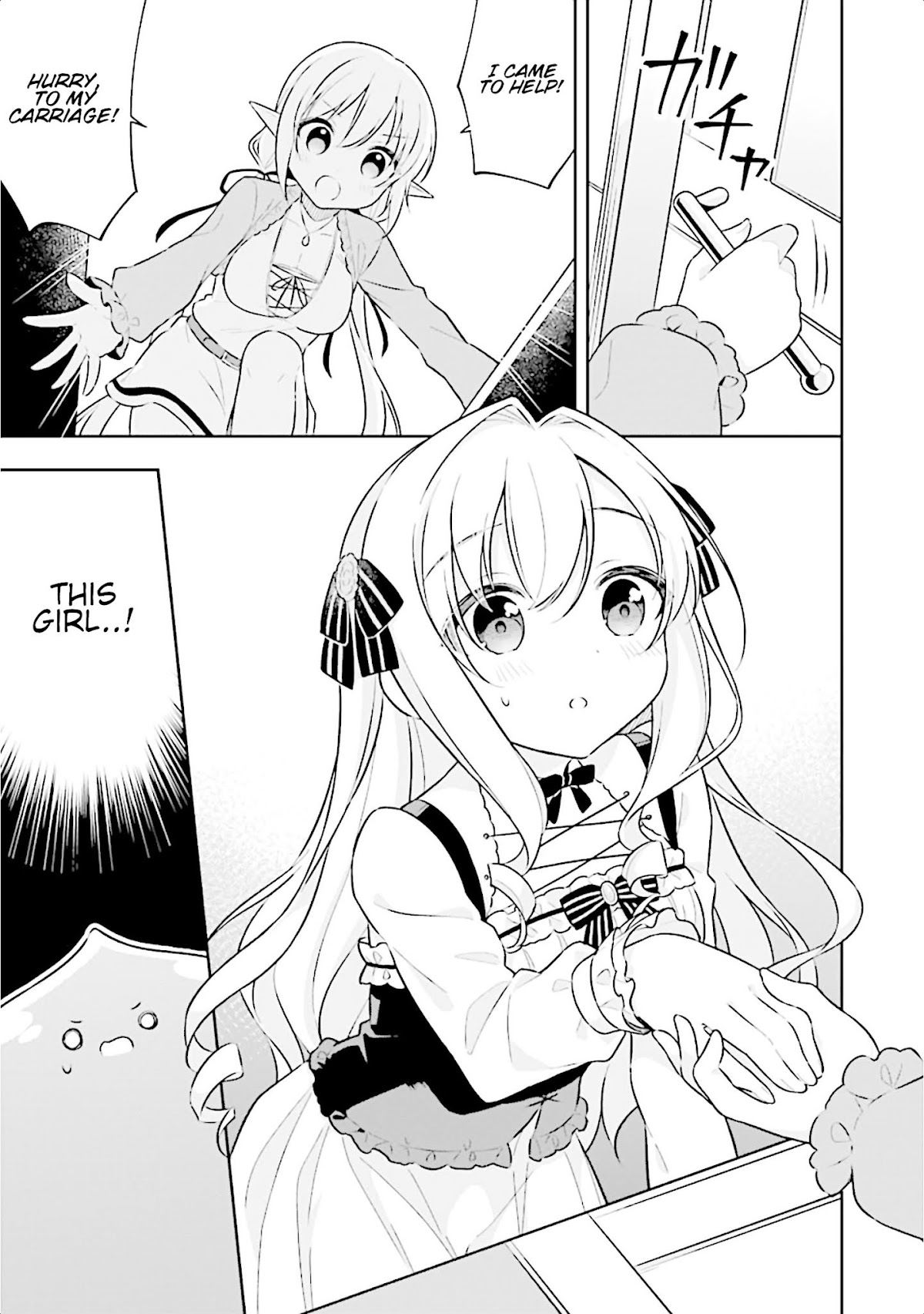 Slime Reincarnation. The Great Sage is Hugged by His Adopted Elf Daughter chapter 9 page 7