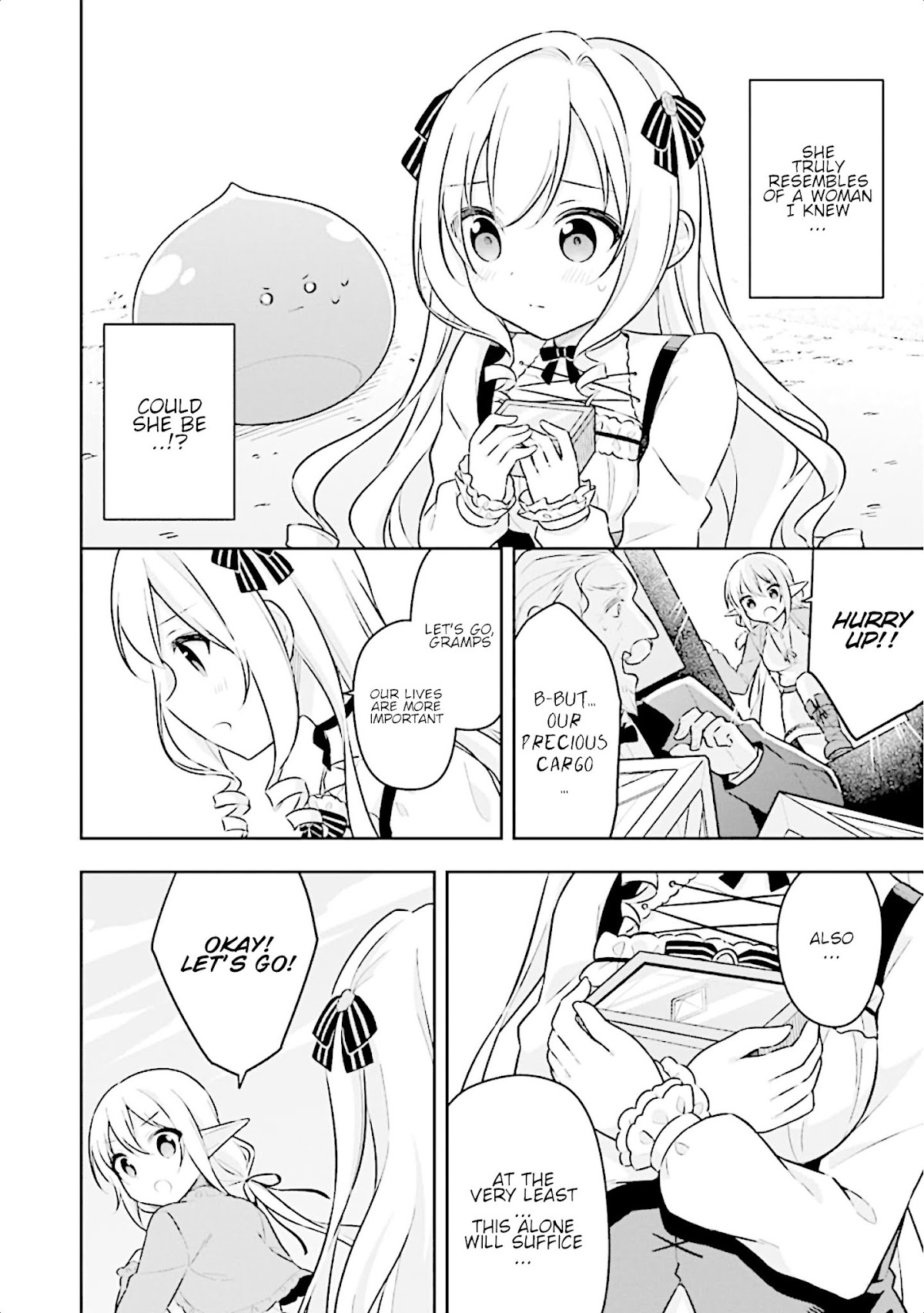 Slime Reincarnation. The Great Sage is Hugged by His Adopted Elf Daughter chapter 9 page 8