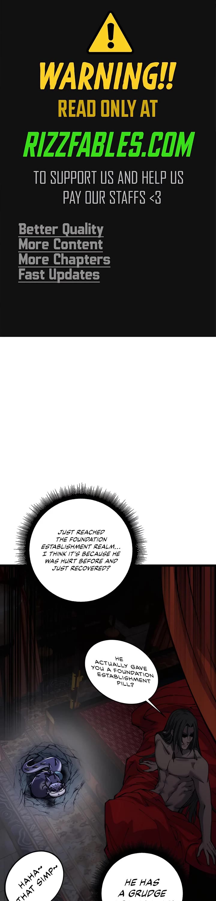 Snake Immortal: The Tale Of A Snake’s Cultivation To Immortality chapter 34 page 1