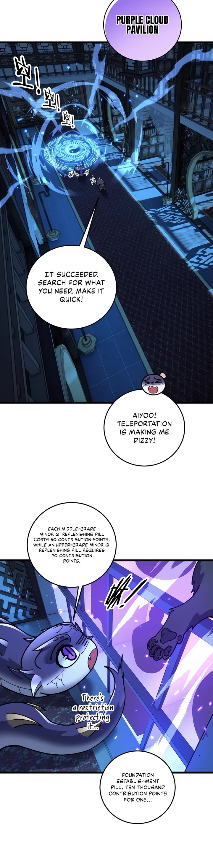 Snake Immortal: The Tale Of A Snake’s Cultivation To Immortality chapter 35 page 8