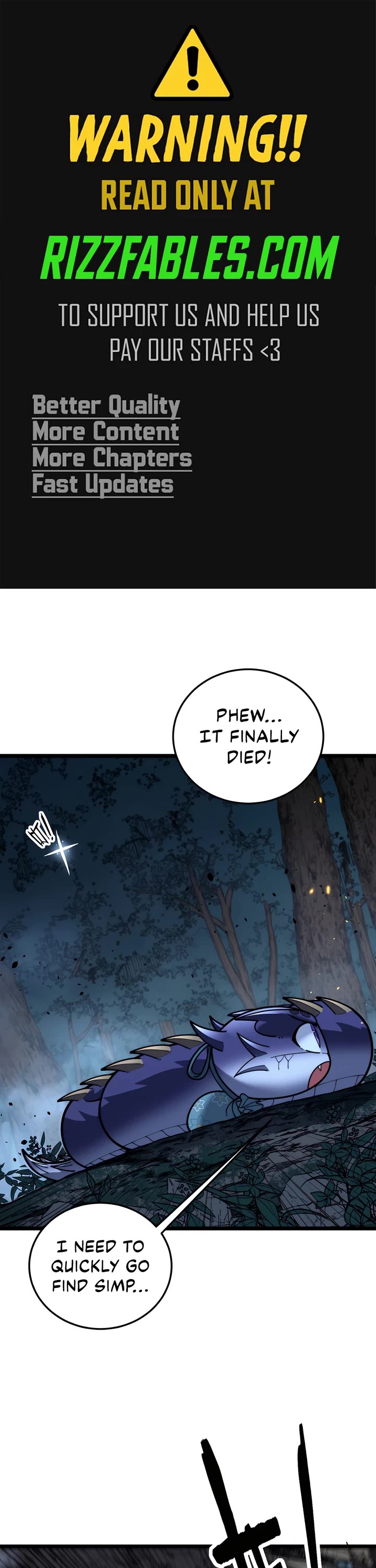 Snake Immortal: The Tale Of A Snake’s Cultivation To Immortality chapter 47 page 1