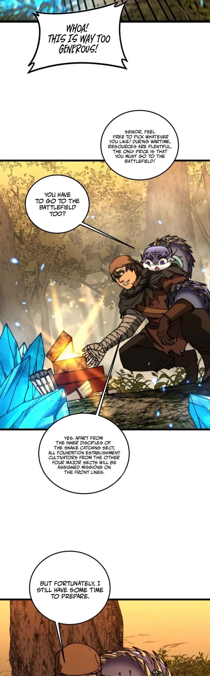 Snake Immortal: The Tale Of A Snake’s Cultivation To Immortality chapter 57 page 7