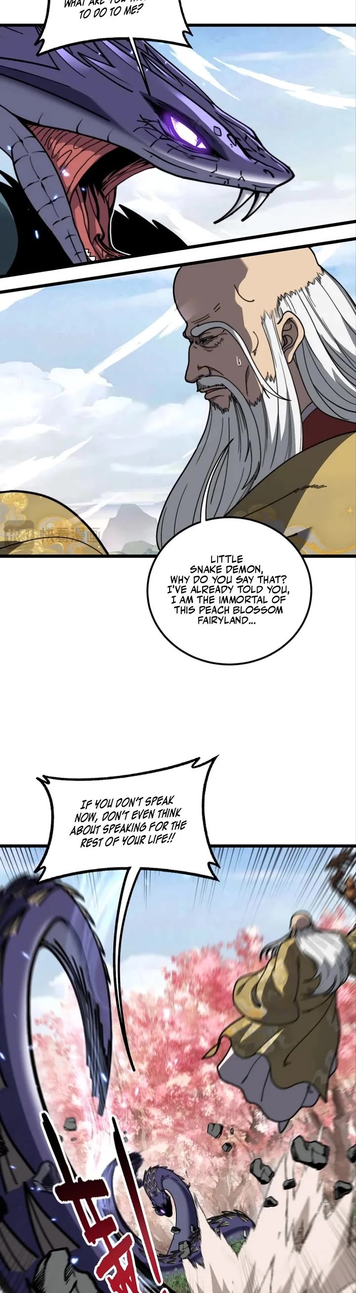 Snake Immortal: The Tale Of A Snake’s Cultivation To Immortality chapter 93 page 9
