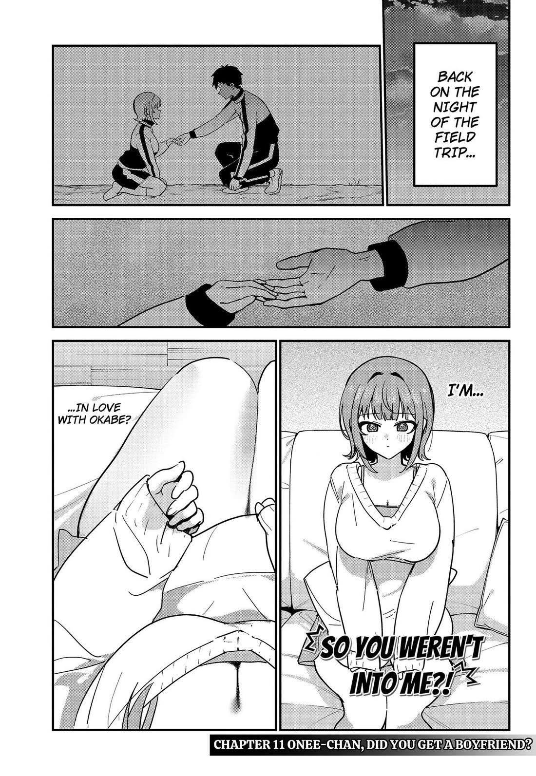 So you weren't into me?! chapter 11 page 1