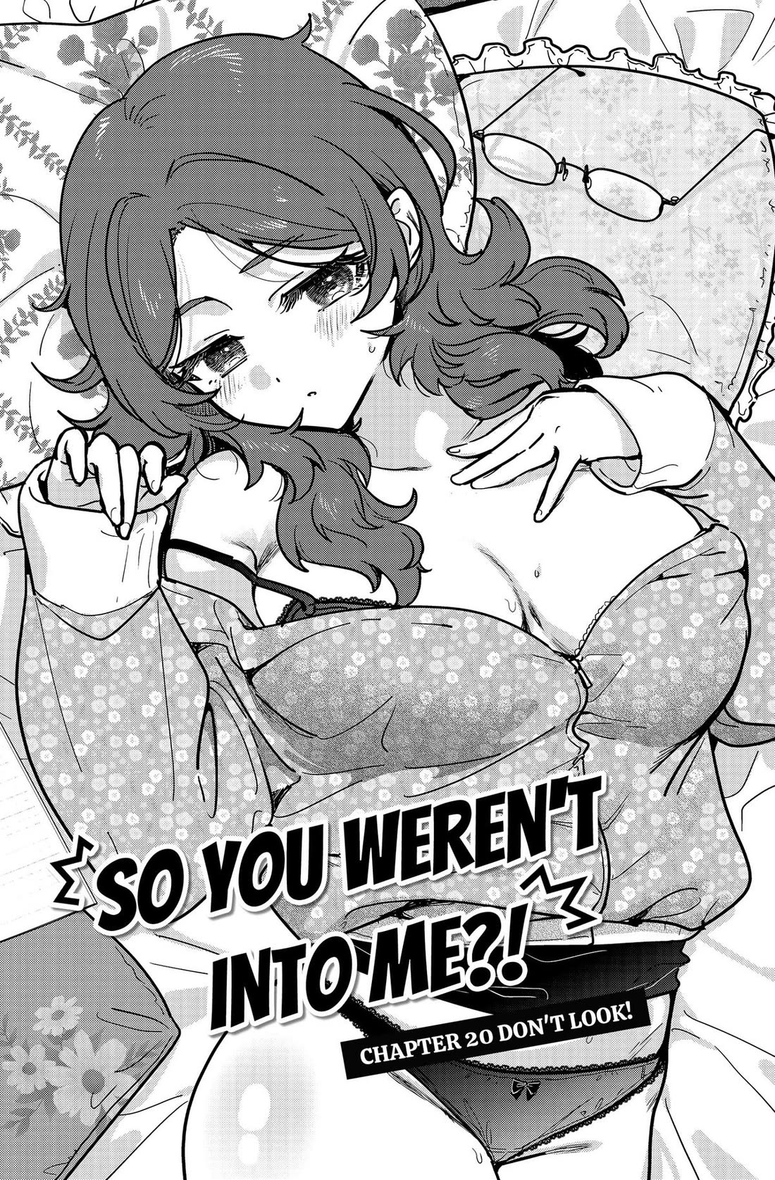 So you weren't into me?! chapter 20 page 1