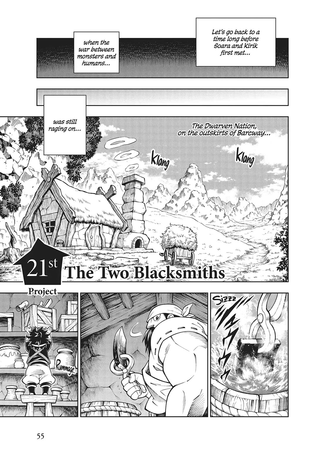 Soara and the Monster's House chapter 21 page 1