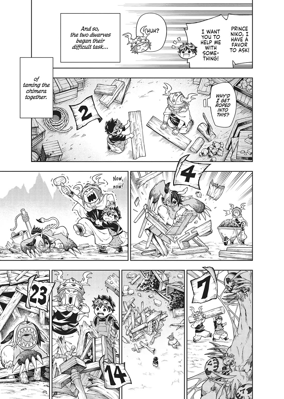 Soara and the Monster's House chapter 25 page 17