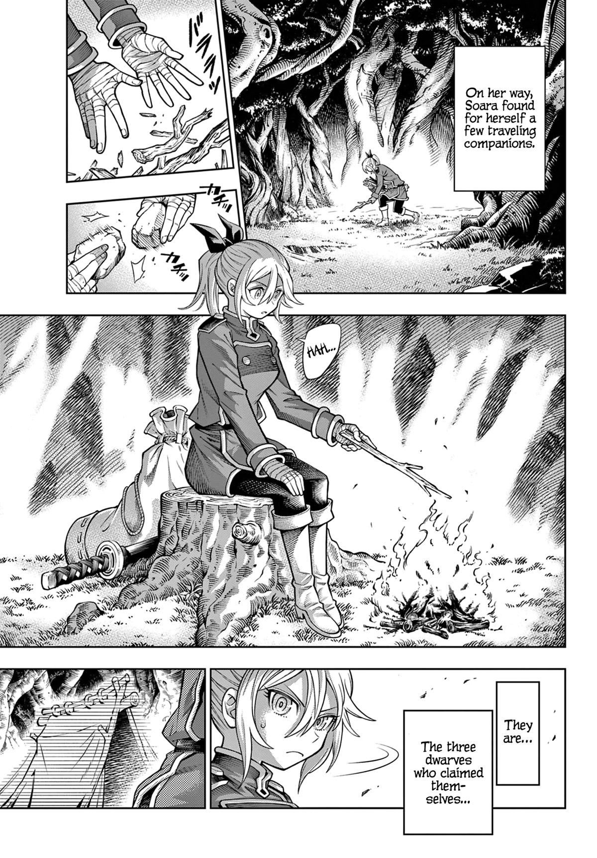 Soara and the Monster's House chapter 3 page 6