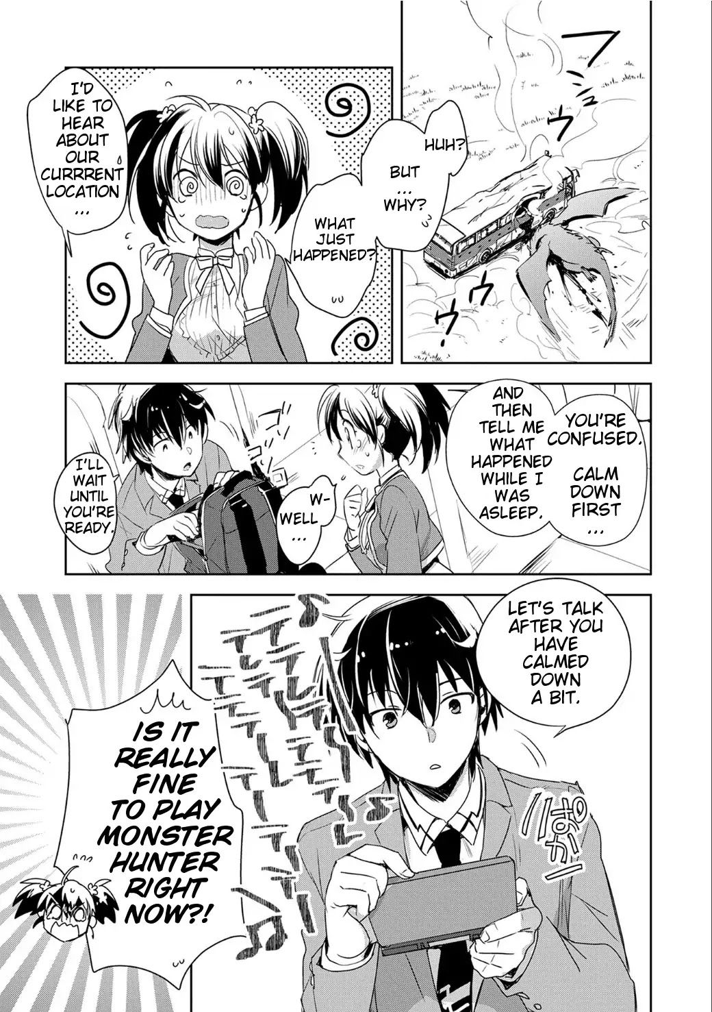 Sokushi Cheat ga Saikyou Sugite, Isekai no Yatsura ga Marude Aite ni Naranai n desu ga chapter 1 page 12