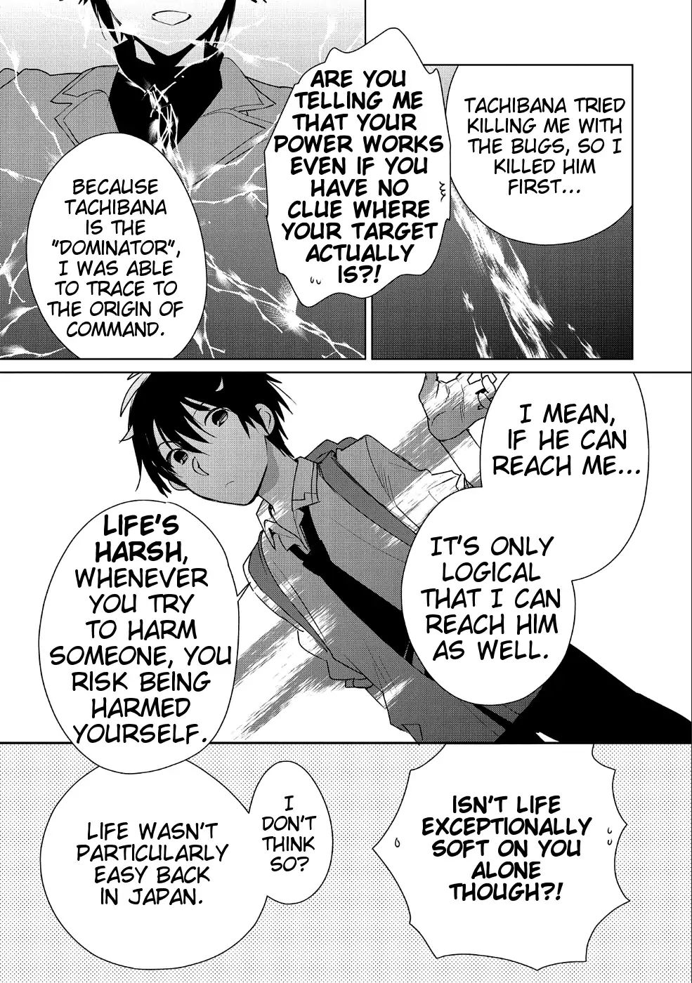 Sokushi Cheat ga Saikyou Sugite, Isekai no Yatsura ga Marude Aite ni Naranai n desu ga chapter 10 page 23