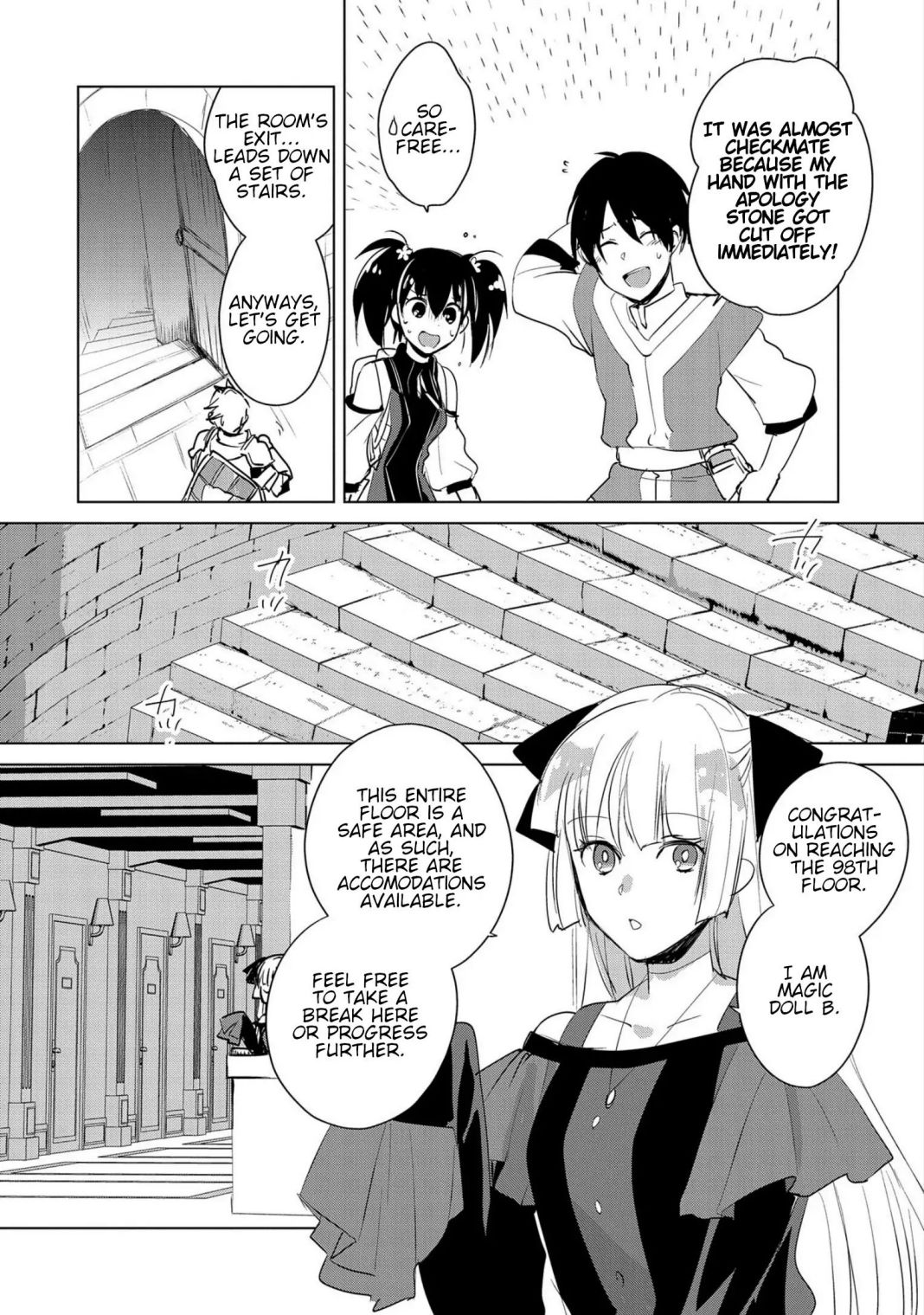 Sokushi Cheat ga Saikyou Sugite, Isekai no Yatsura ga Marude Aite ni Naranai n desu ga chapter 19 page 1