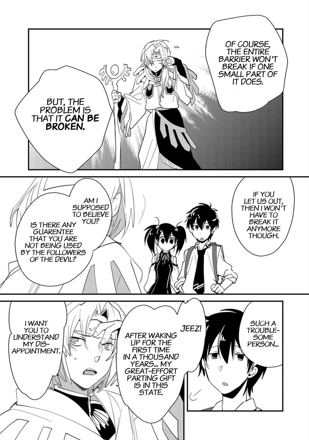 Sokushi Cheat ga Saikyou Sugite, Isekai no Yatsura ga Marude Aite ni Naranai n desu ga chapter 21 page 22