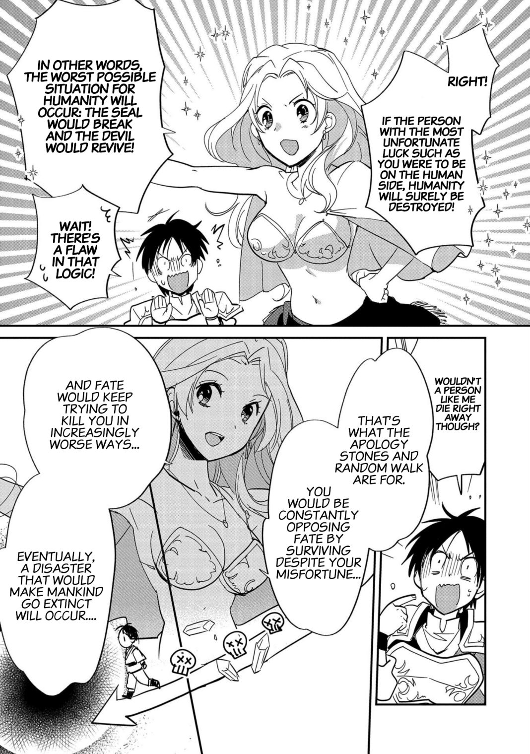 Sokushi Cheat ga Saikyou Sugite, Isekai no Yatsura ga Marude Aite ni Naranai n desu ga chapter 25 page 8