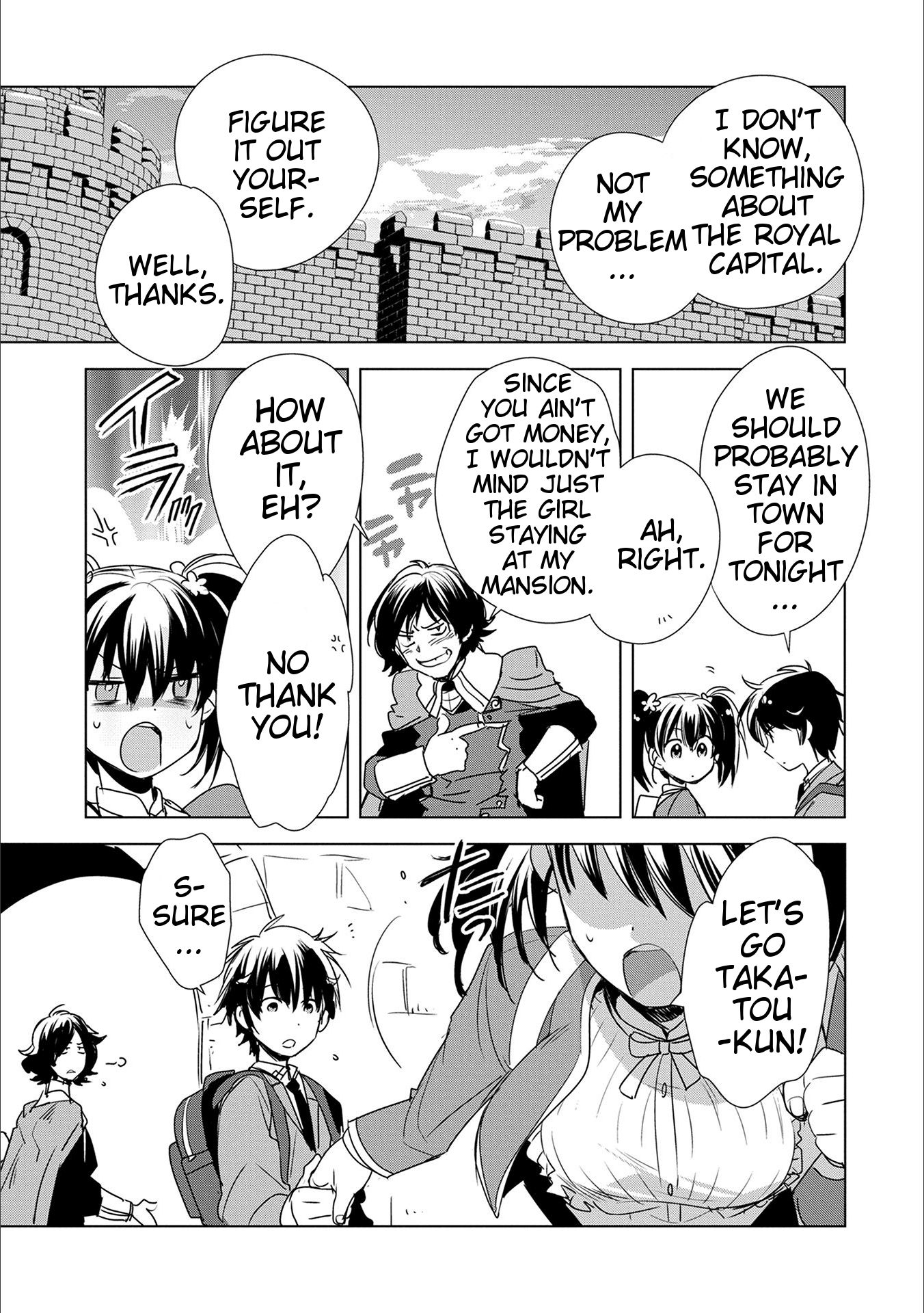 Sokushi Cheat ga Saikyou Sugite, Isekai no Yatsura ga Marude Aite ni Naranai n desu ga chapter 3 page 4