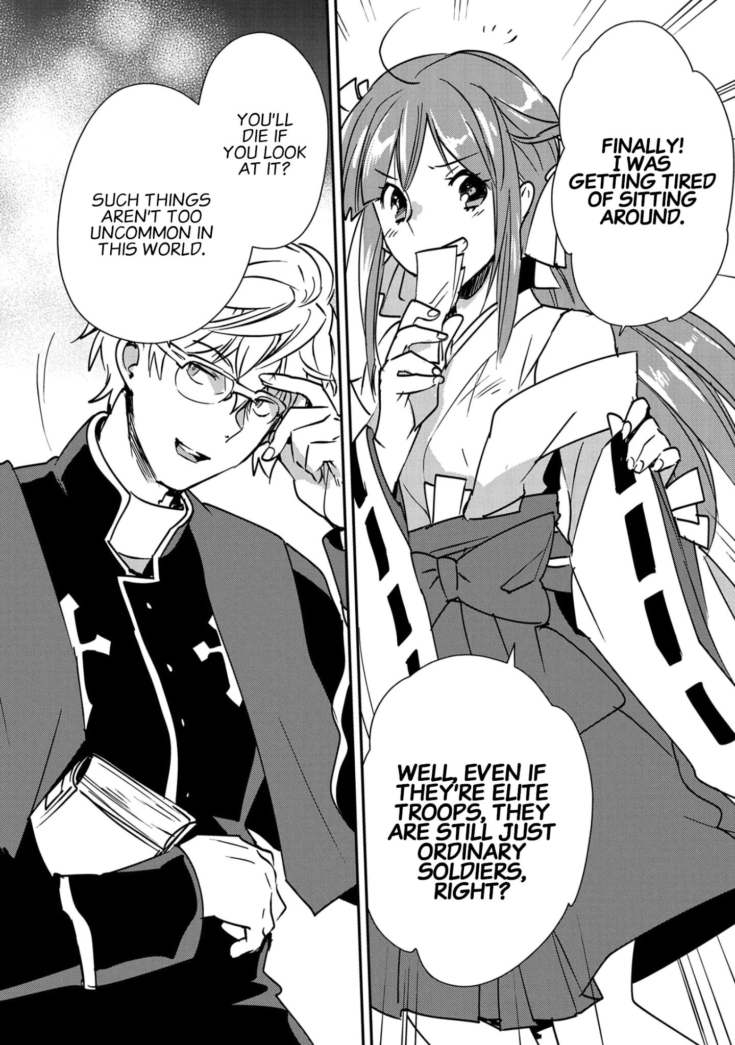 Sokushi Cheat ga Saikyou Sugite, Isekai no Yatsura ga Marude Aite ni Naranai n desu ga chapter 30 page 27
