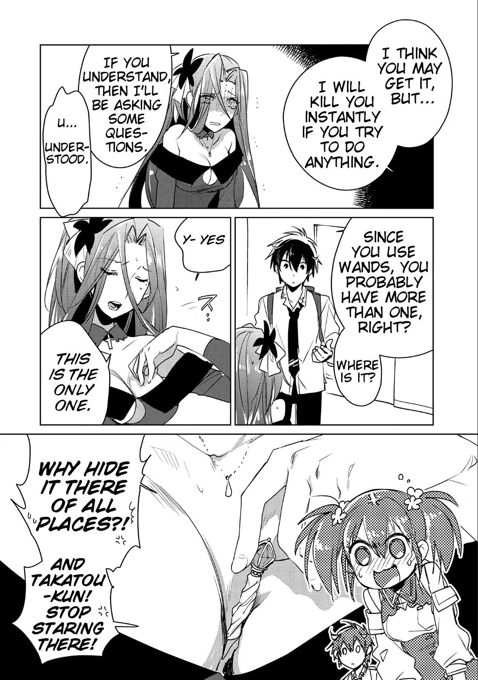 Sokushi Cheat ga Saikyou Sugite, Isekai no Yatsura ga Marude Aite ni Naranai n desu ga chapter 9 page 22